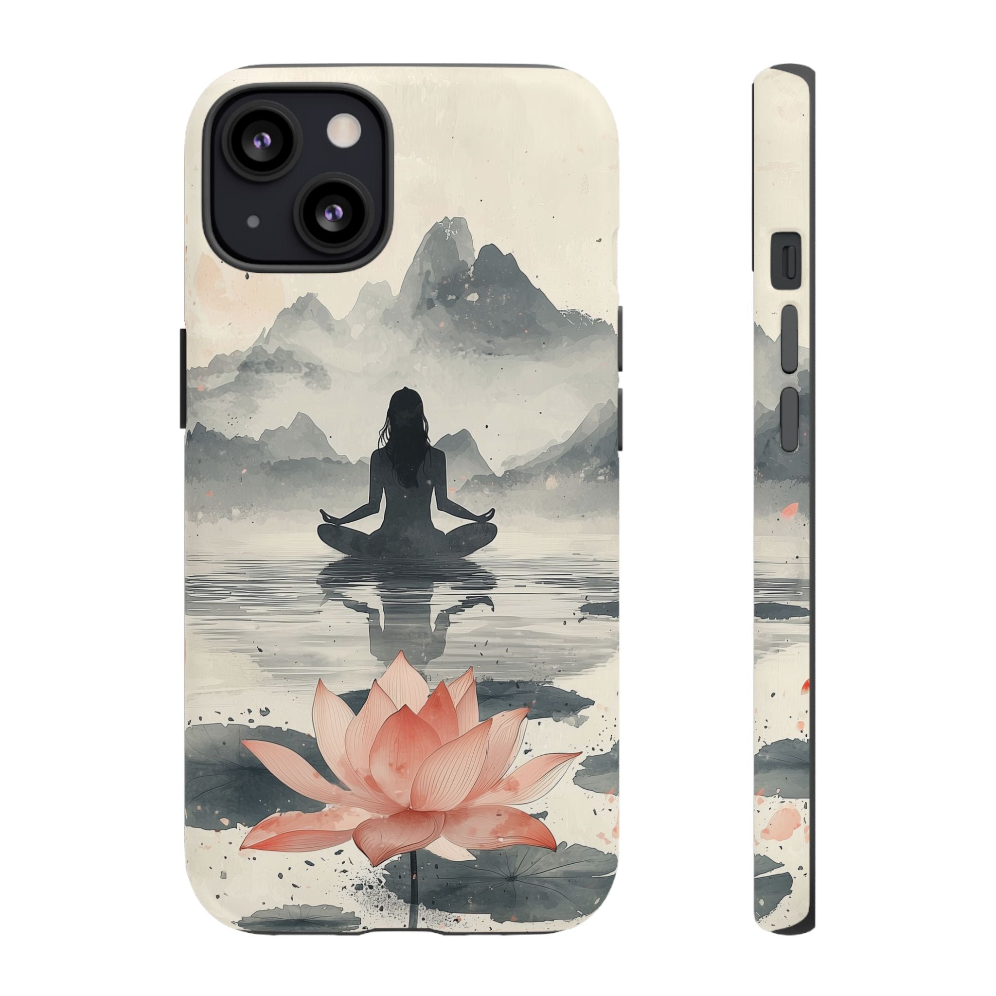 Zen Yoga Meditation Lotus iPhone Case