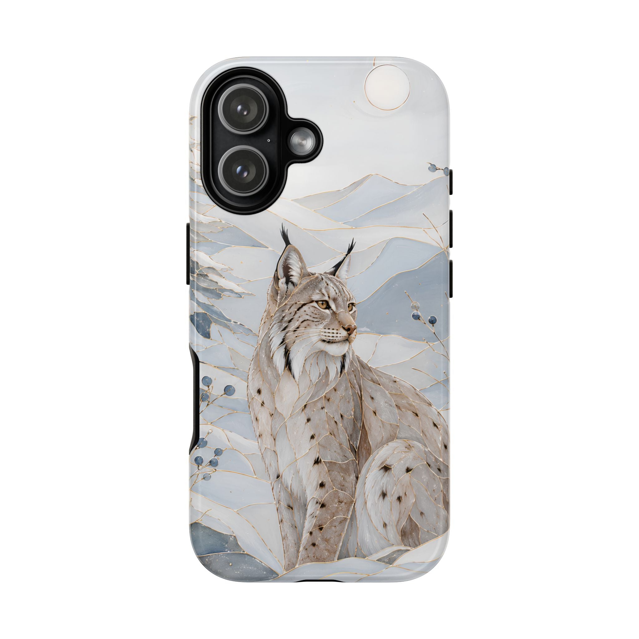 Lynx iPhone Case | Winter Mountain iPhone Case