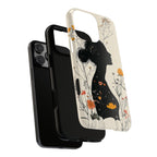 Floral Silhouette iPhone Case | Botanical Woman