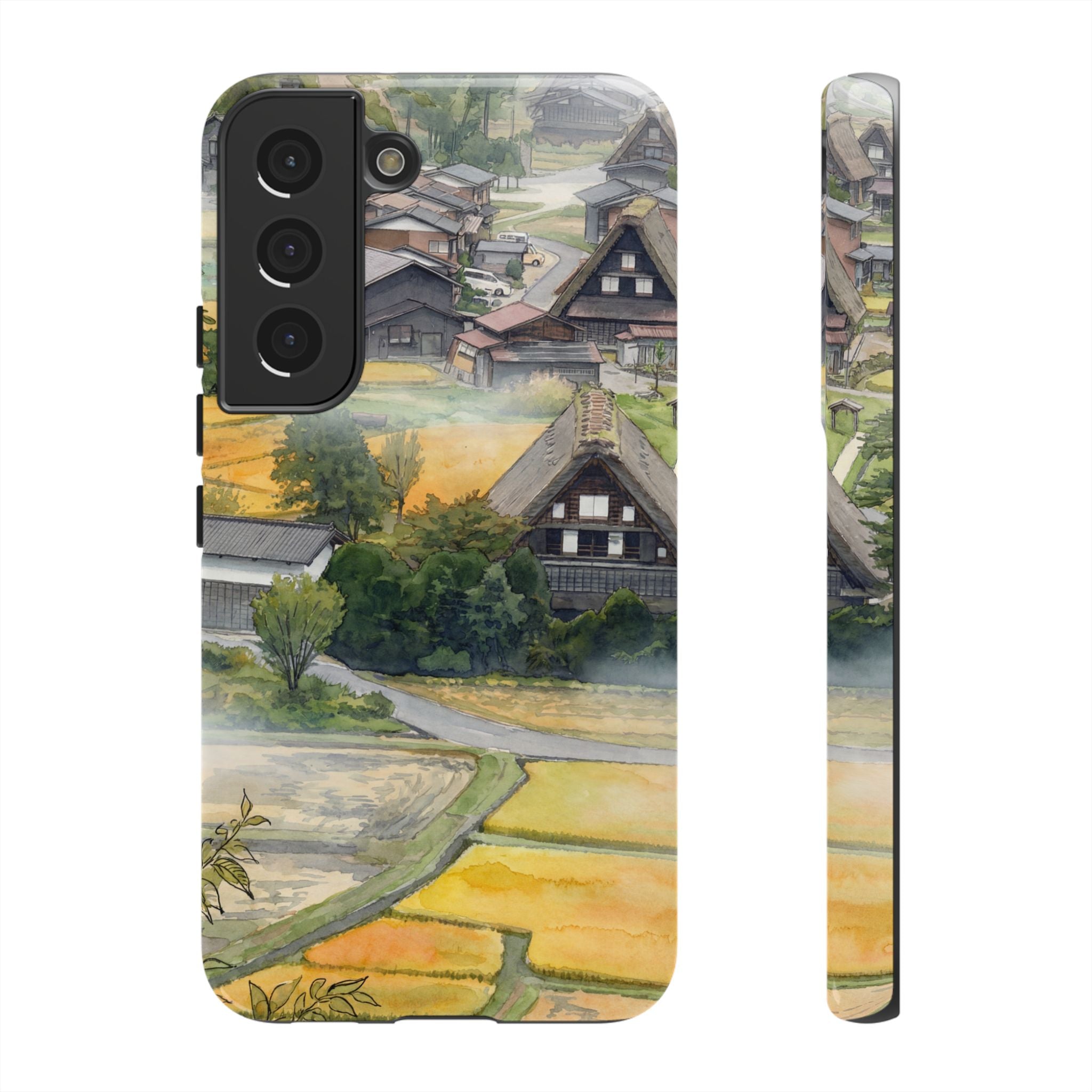 Shirakawa Whisper | Japan Watercolour Samsung Galaxy Phone Case