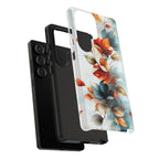 Floral Autumn Leaves Watercolour Tough Samsung Galaxy Case