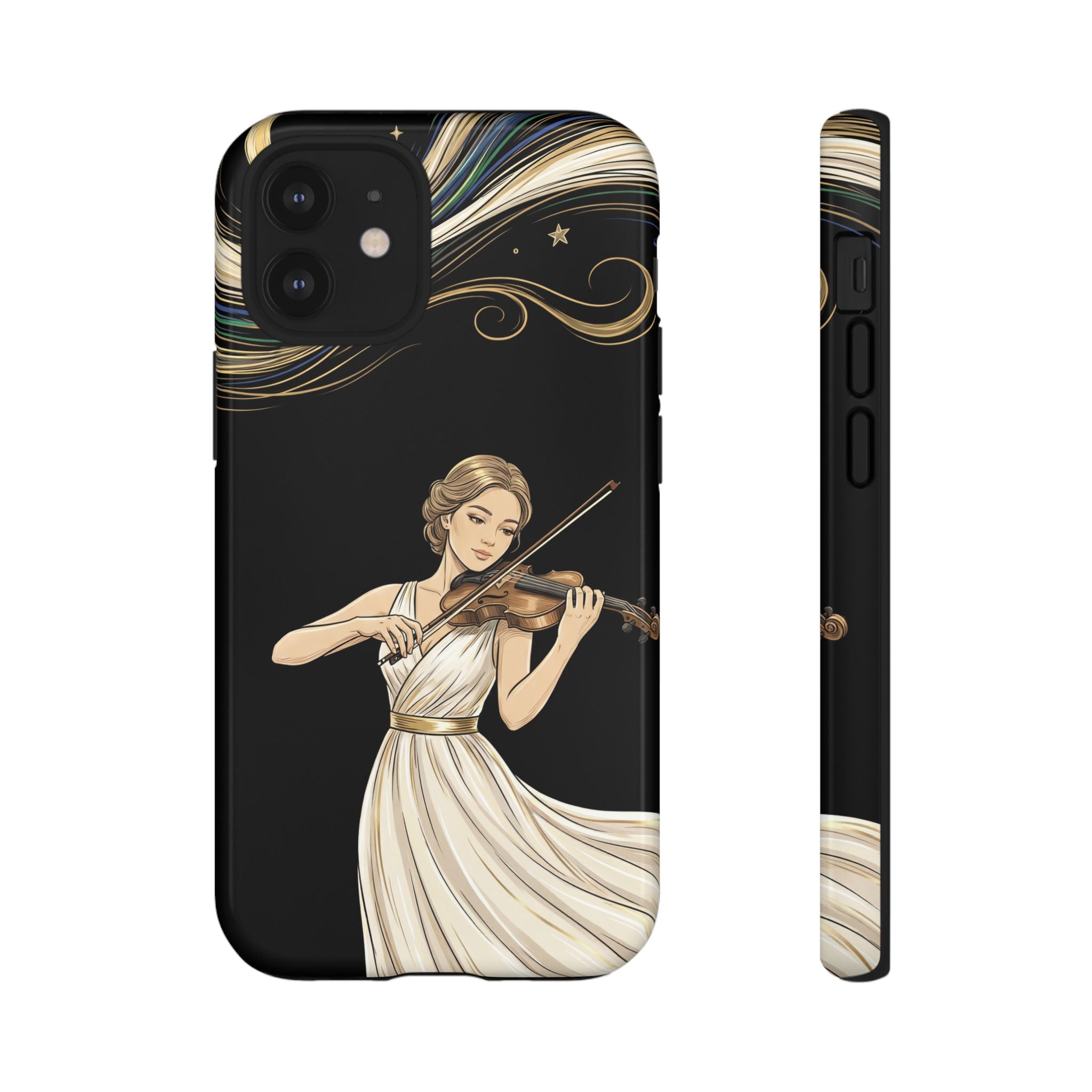 Violinist iPhone Case | Elegant Classical Musicist Design