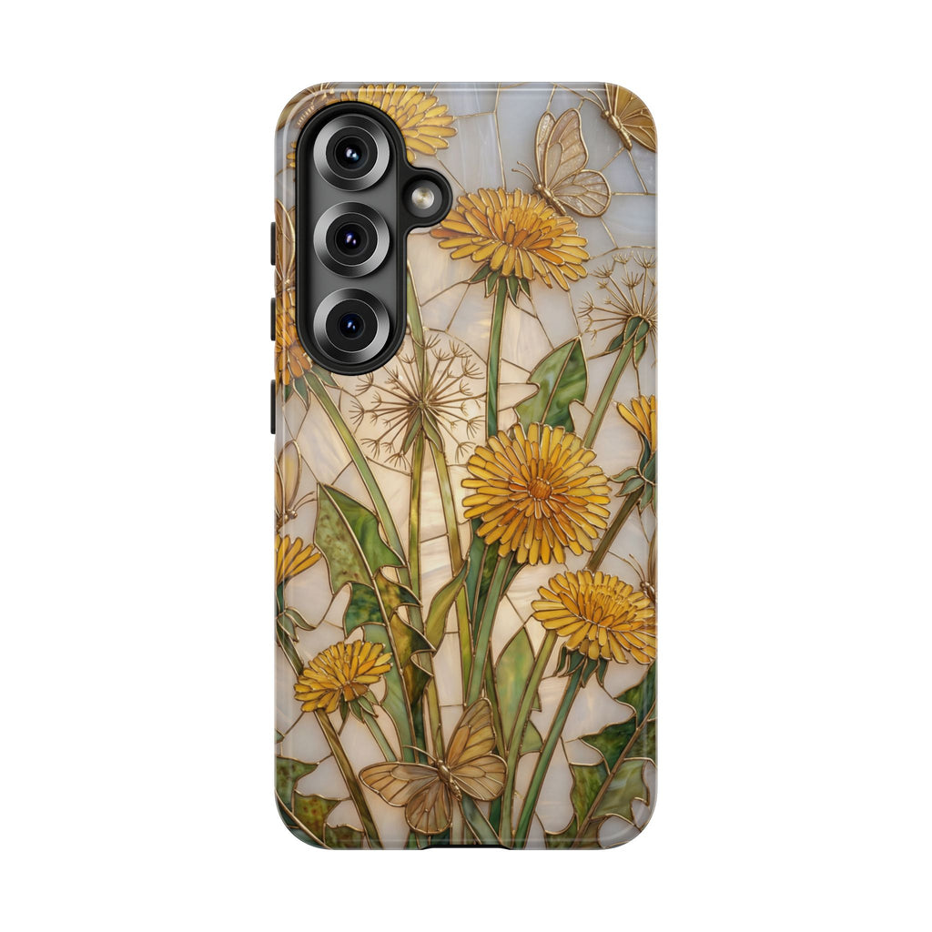 Dandelion Bouquet Tough Samsung Galaxy Case — Floral Botanical Protective Cover