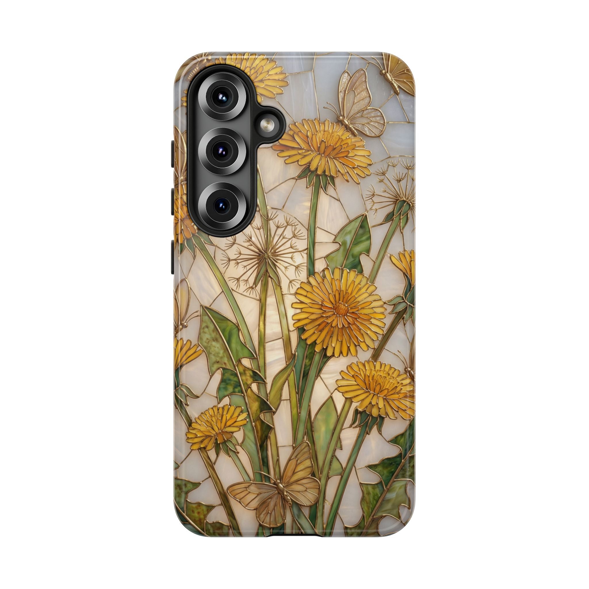 Dandelion Bouquet Tough Samsung Galaxy Case — Floral Botanical Protective Cover