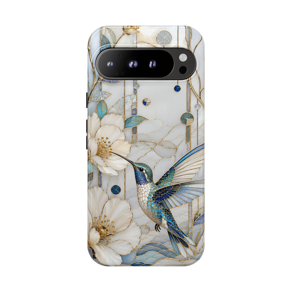 Hummingbird Magnolia Google Pixel Phone Case | Floral Bird iPhone Case