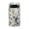 Hummingbird Magnolia Google Pixel Phone Case | Floral Bird iPhone Case