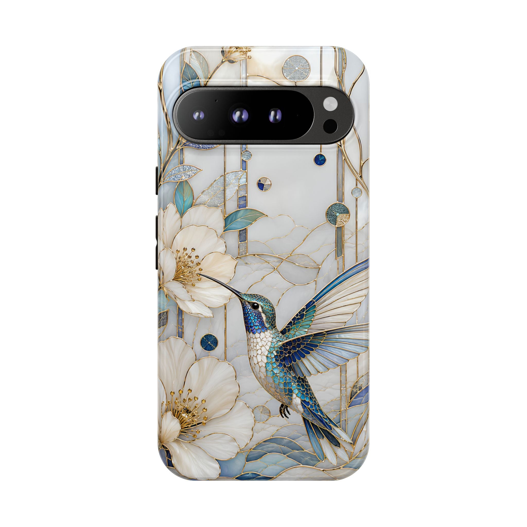 Hummingbird Magnolia Google Pixel Phone Case | Floral Bird iPhone Case