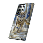 Wolf in Snow Samsung Galaxy Case — Rugged Wildlife