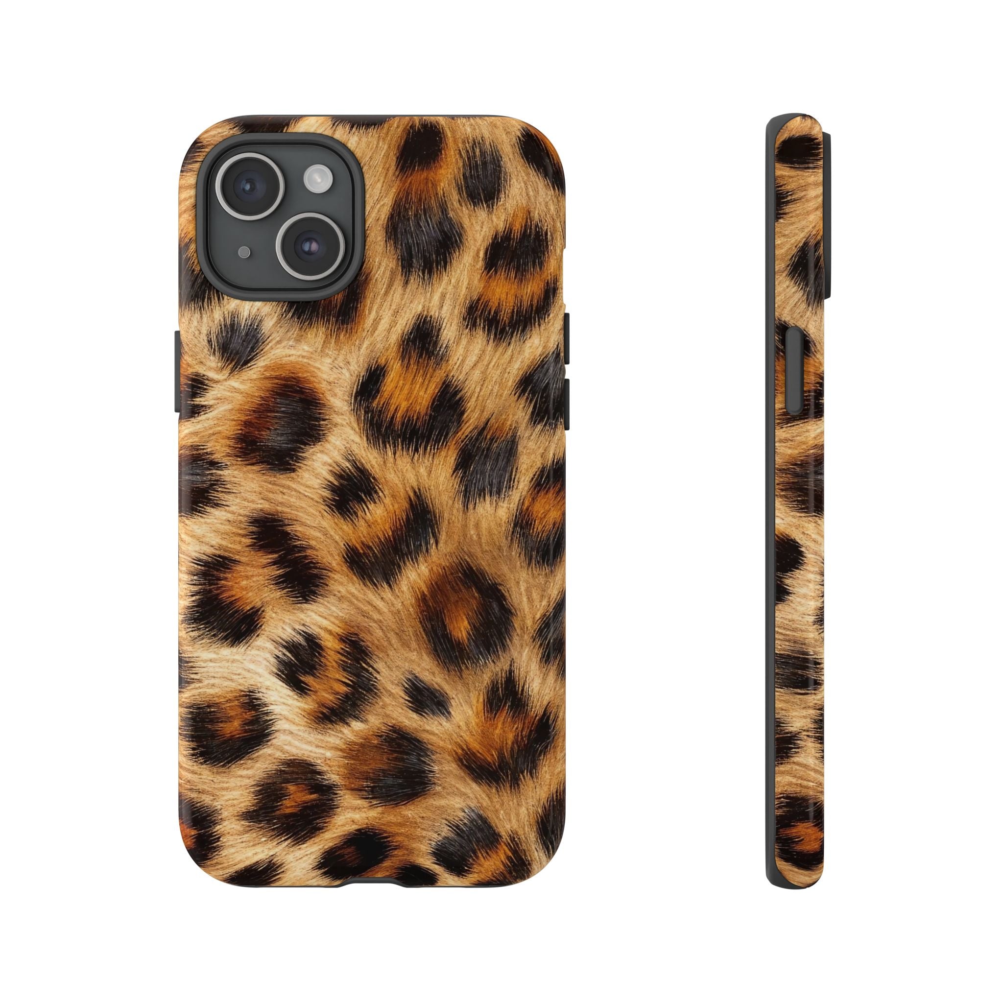 Stylish Leopard Print Tough iPhone Case