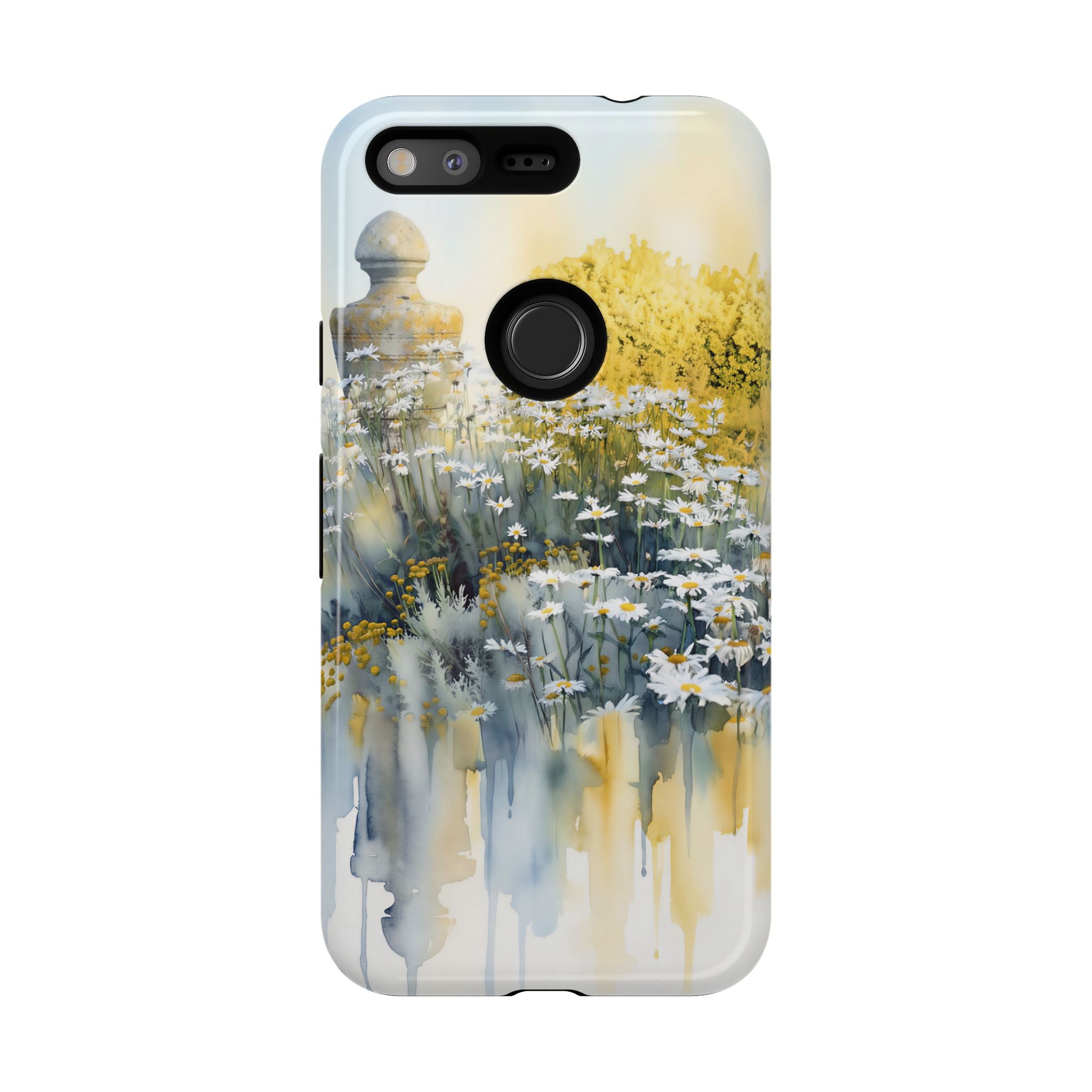 Watercolor Floral Daisy Garden Google Pixel Phone Case