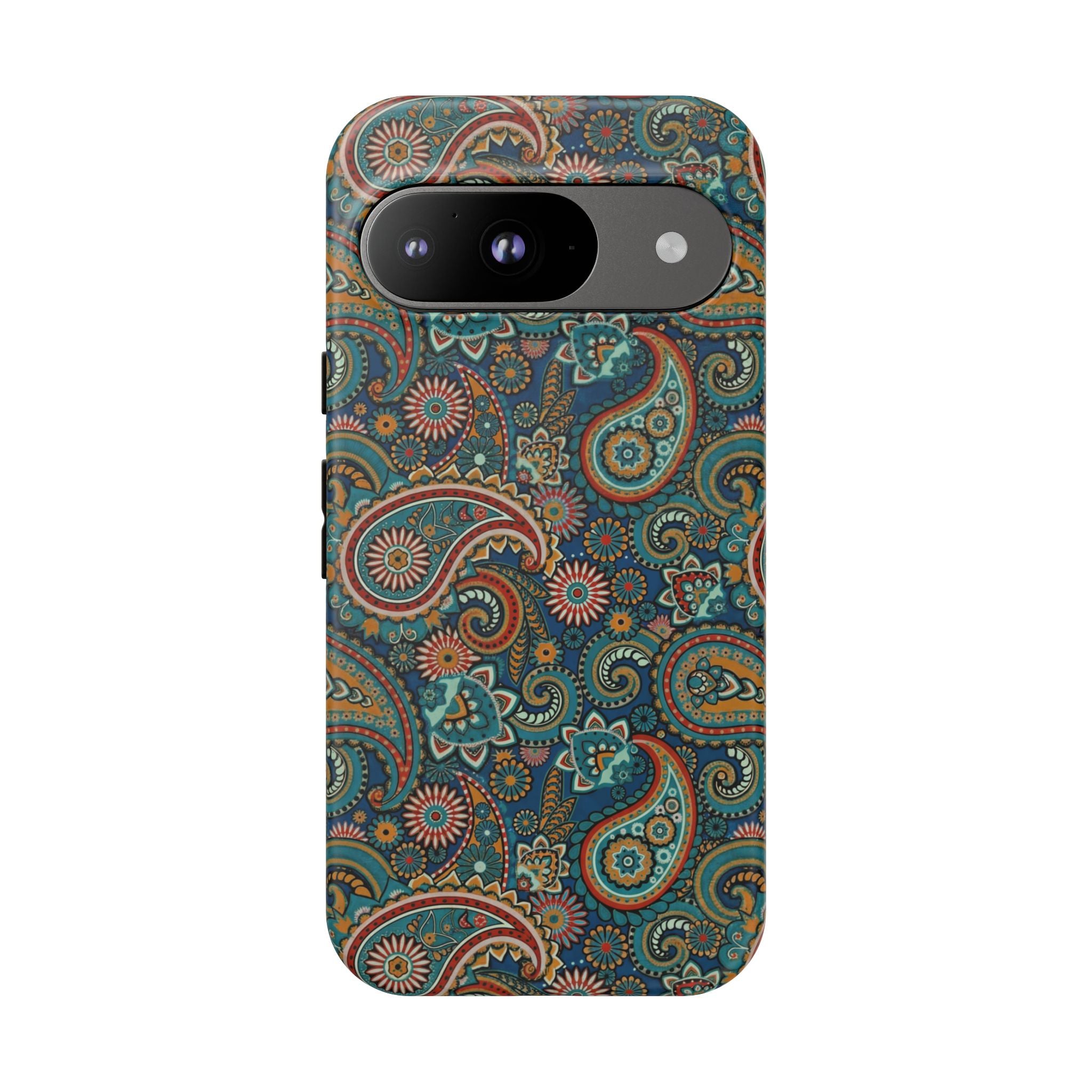 Batik Vibrant Paisley Protective Tough Google Pixel Case
