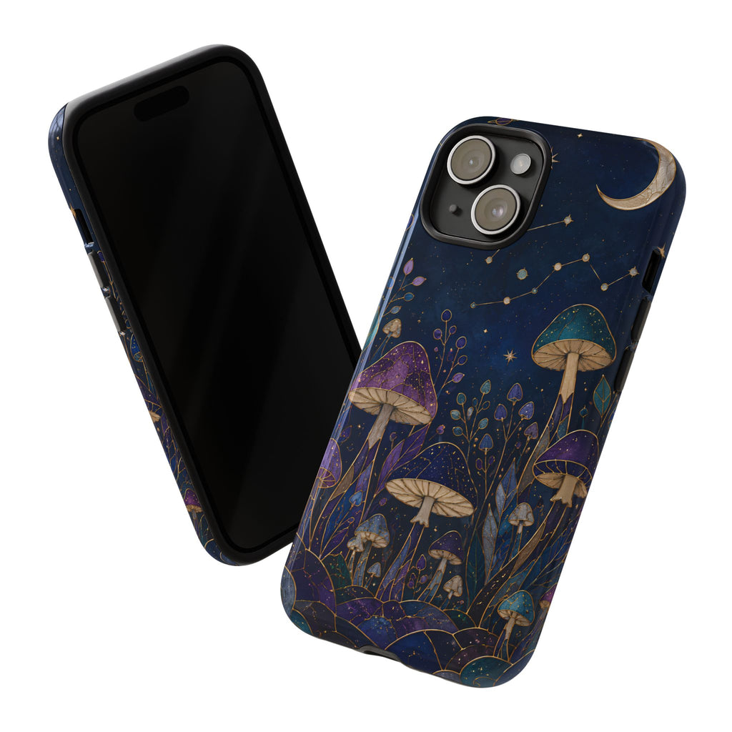 Mushroom iPhone Case | Midnight Forest iPhone Case