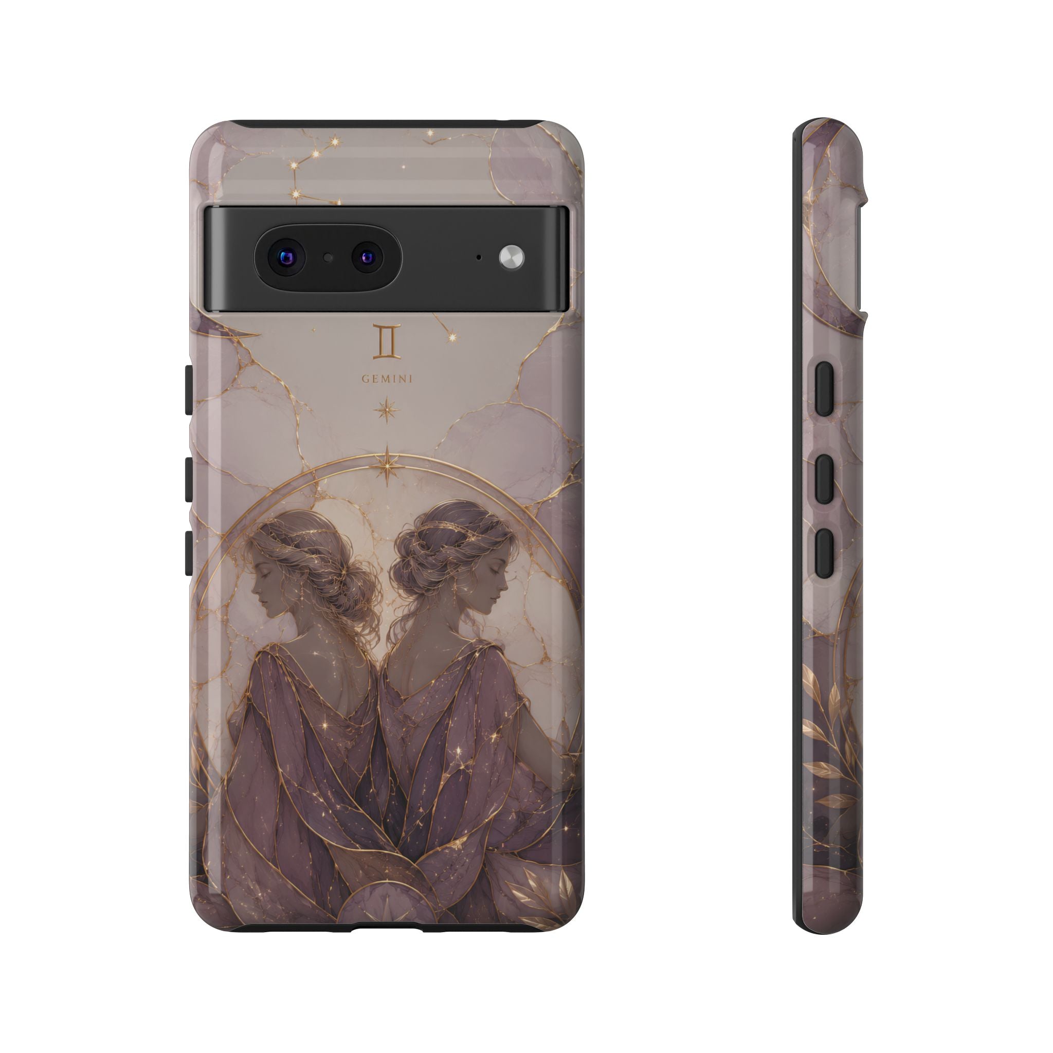 Gemini Zodiac Google Pixel Phone Case | Twin Constellation Phone Case