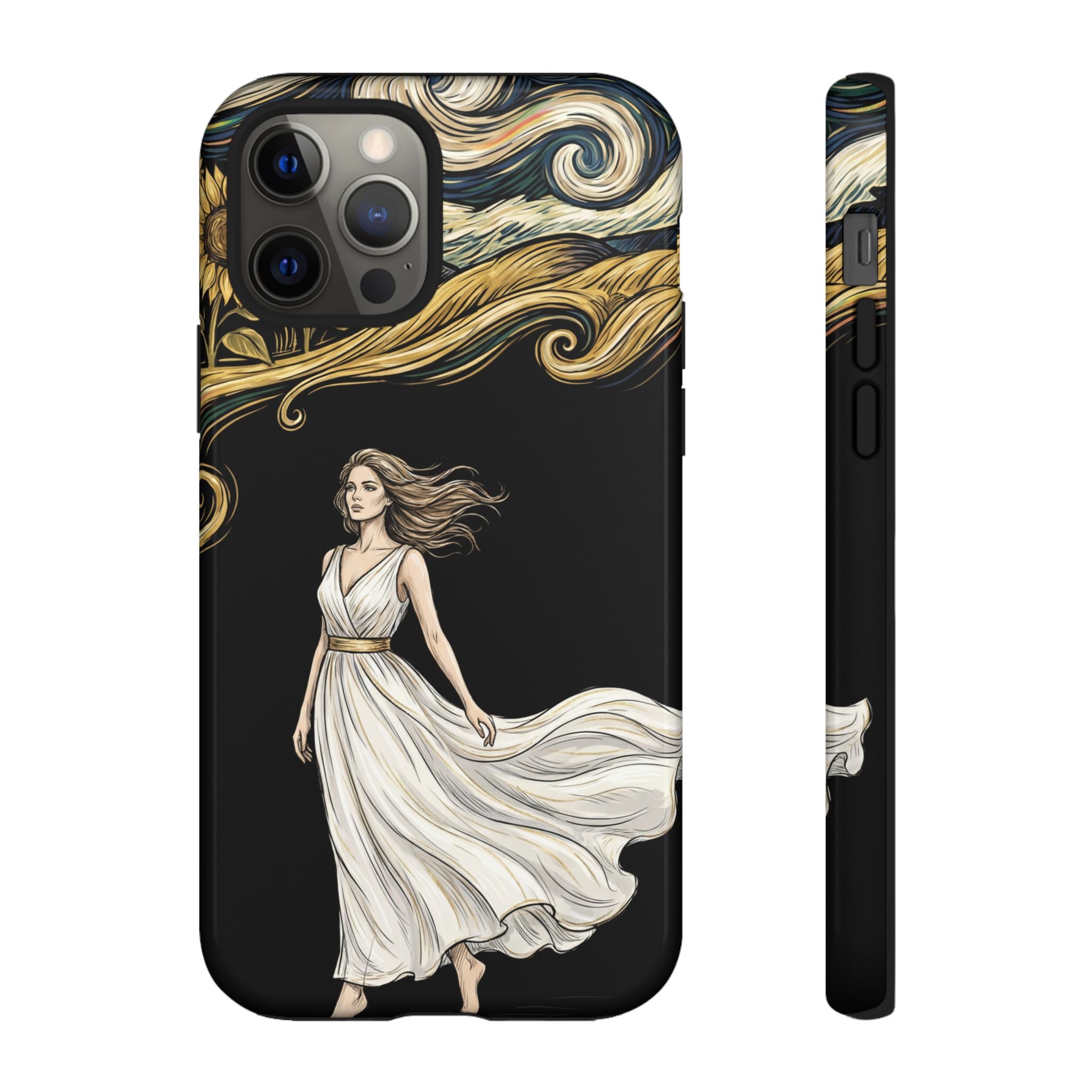 Grecian Muse iPhone Case | Artistic Goddess Protective Case