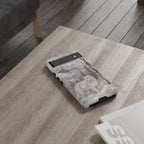 Snow Leopard Google Pixel Phone Case | Winter Wildlife iPhone Case