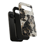 Bulldog Floral Google Pixel Phone Case — Moon & Peony Protective Case