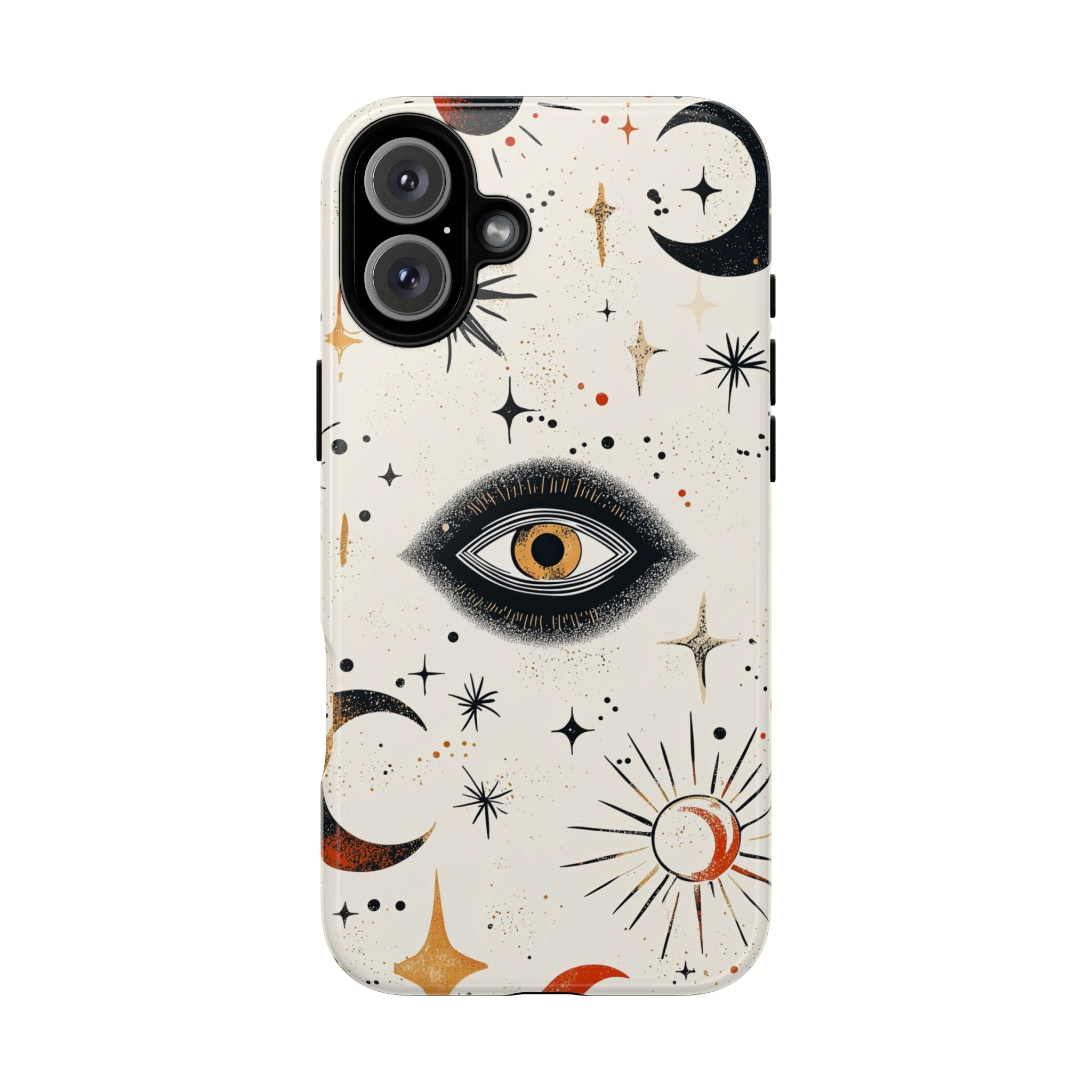 Mystic Eye iPhone Case | Celestial Moon & Star