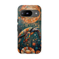 Sea Turtle Google Pixel Case | Artistic Floral Ocean Design