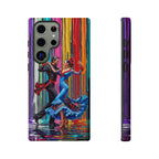 Colorful Tango Samsung Galaxy Phone Case | Vibrant Dancing Couple Art Protection