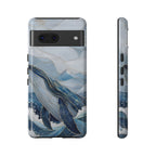 Blue Whale Google Pixel Phone Case | Ocean Wave Phone Case