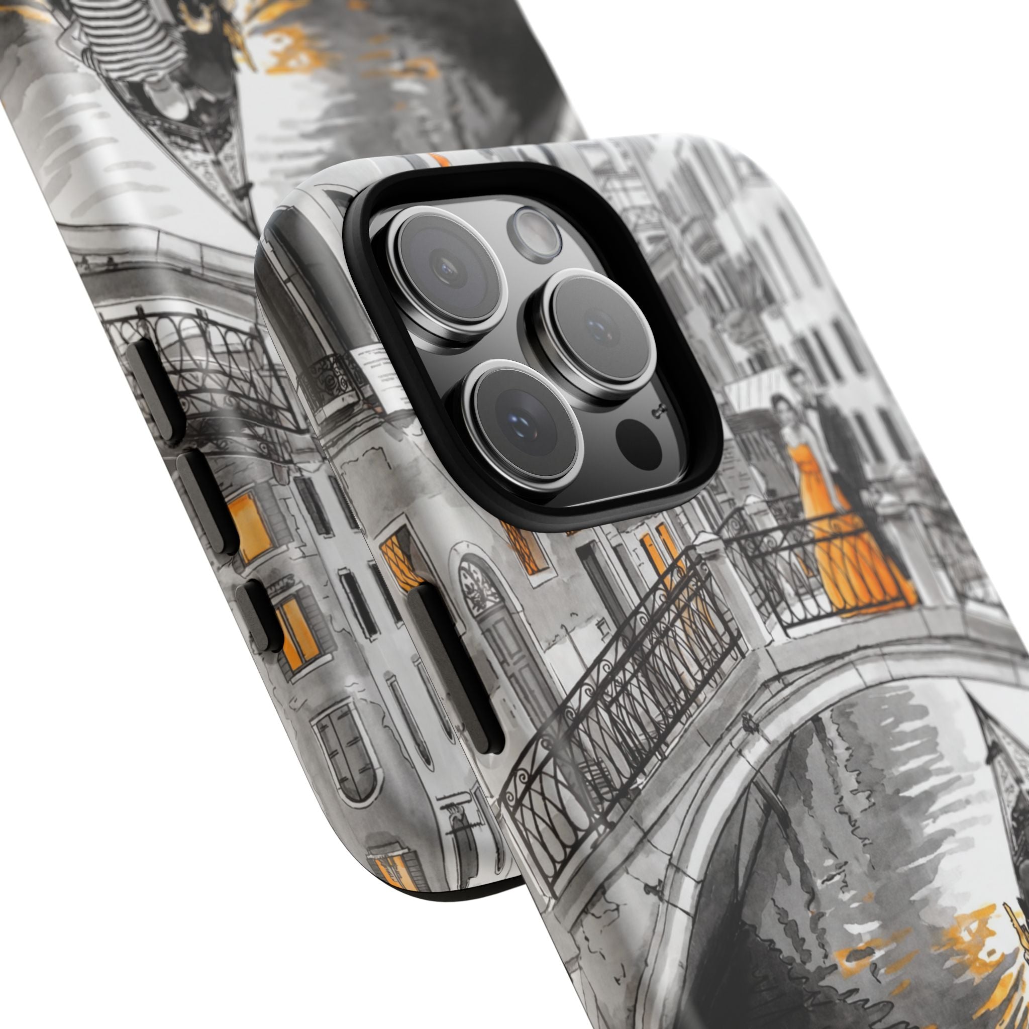 Venice Gondola iPhone Case | Romantic Canal Scene Protective Case