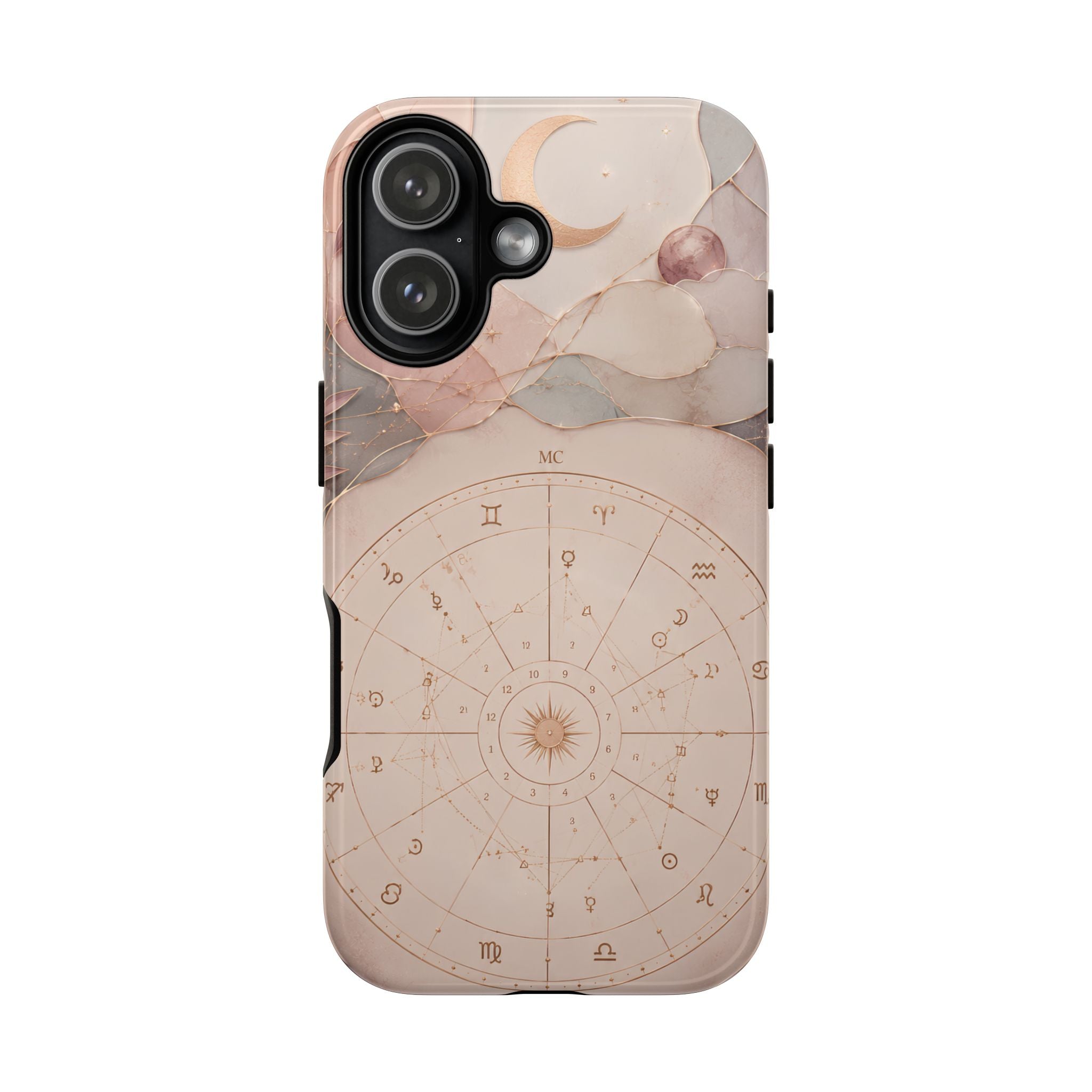 Zodiac Wheel iPhone Case | Astrological Constellation iPhone Case
