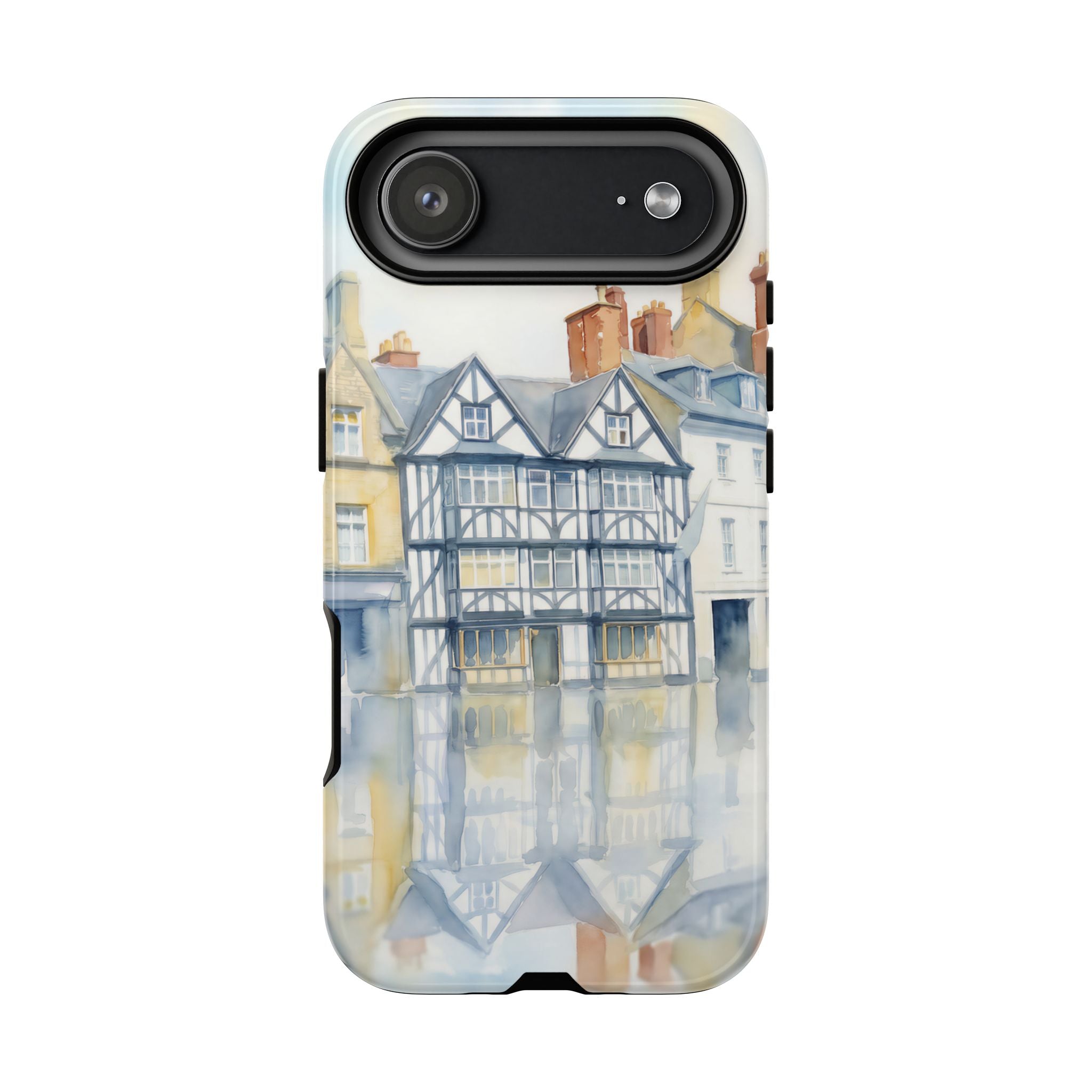 English Tudor Building Aesthetic iPhone Case