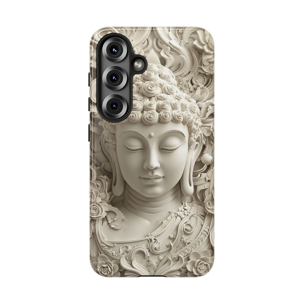 Buddha Relief Samsung Galaxy Case — Serene Zen Protective Phone Cover