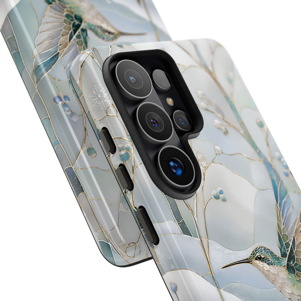 Hummingbird Samsung Galaxy Phone Case | Winter Bird iPhone Case