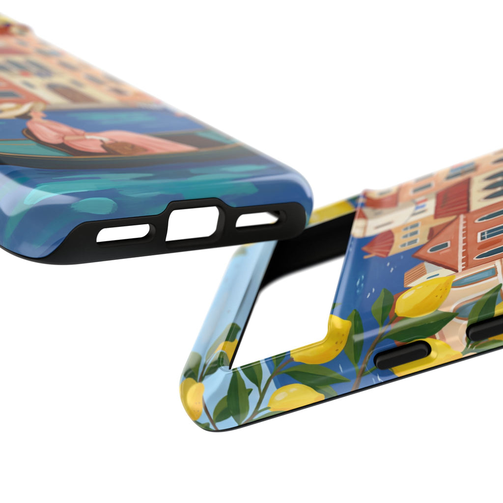 Venetian Gondola Google Pixel Phone Case | Lemon Coast Waterfront Travel