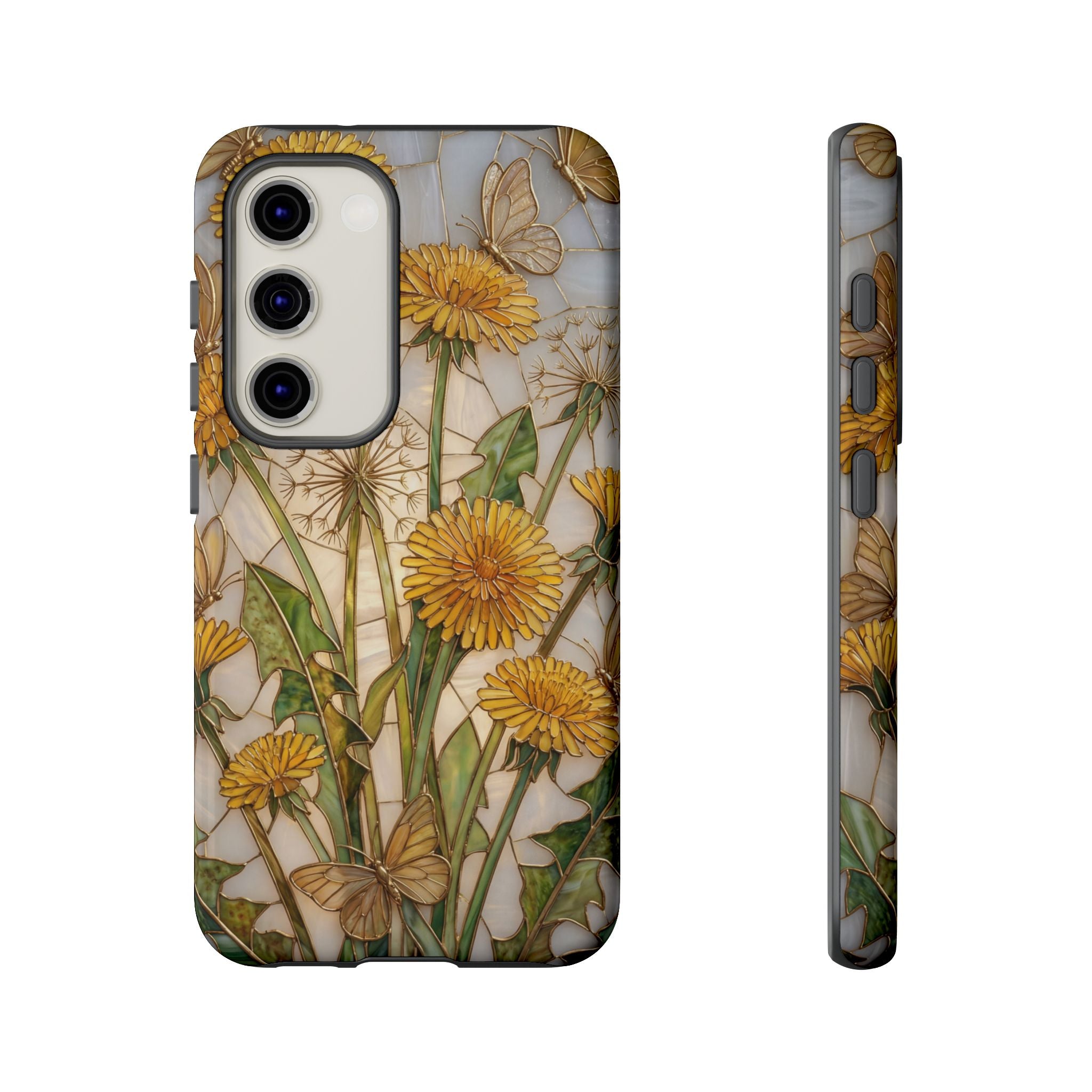 Dandelion Bouquet Tough Samsung Galaxy Case — Floral Botanical Protective Cover