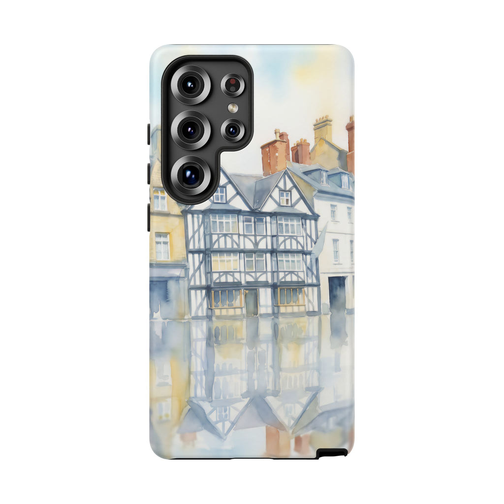 English Tudor Building Aesthetic Samsung Galaxy Phone Case