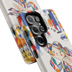 Chic Bunny City Samsung Galaxy Phone Case