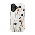 Floral Breeze MagSafe iPhone Case | Minimal Neutral Botanical Design