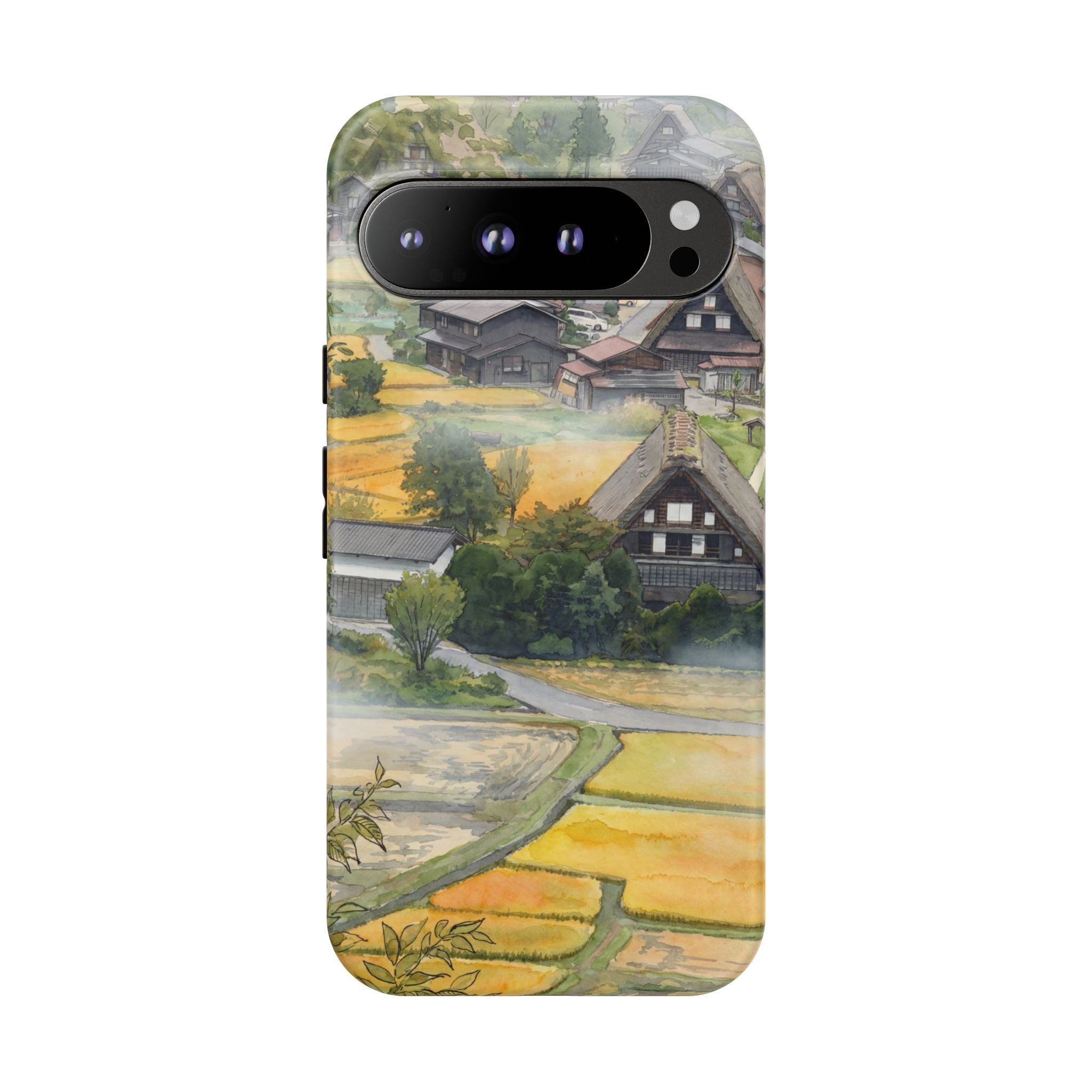 Shirakawa Whisper | Japan Watercolour  Google Pixel Phone Case