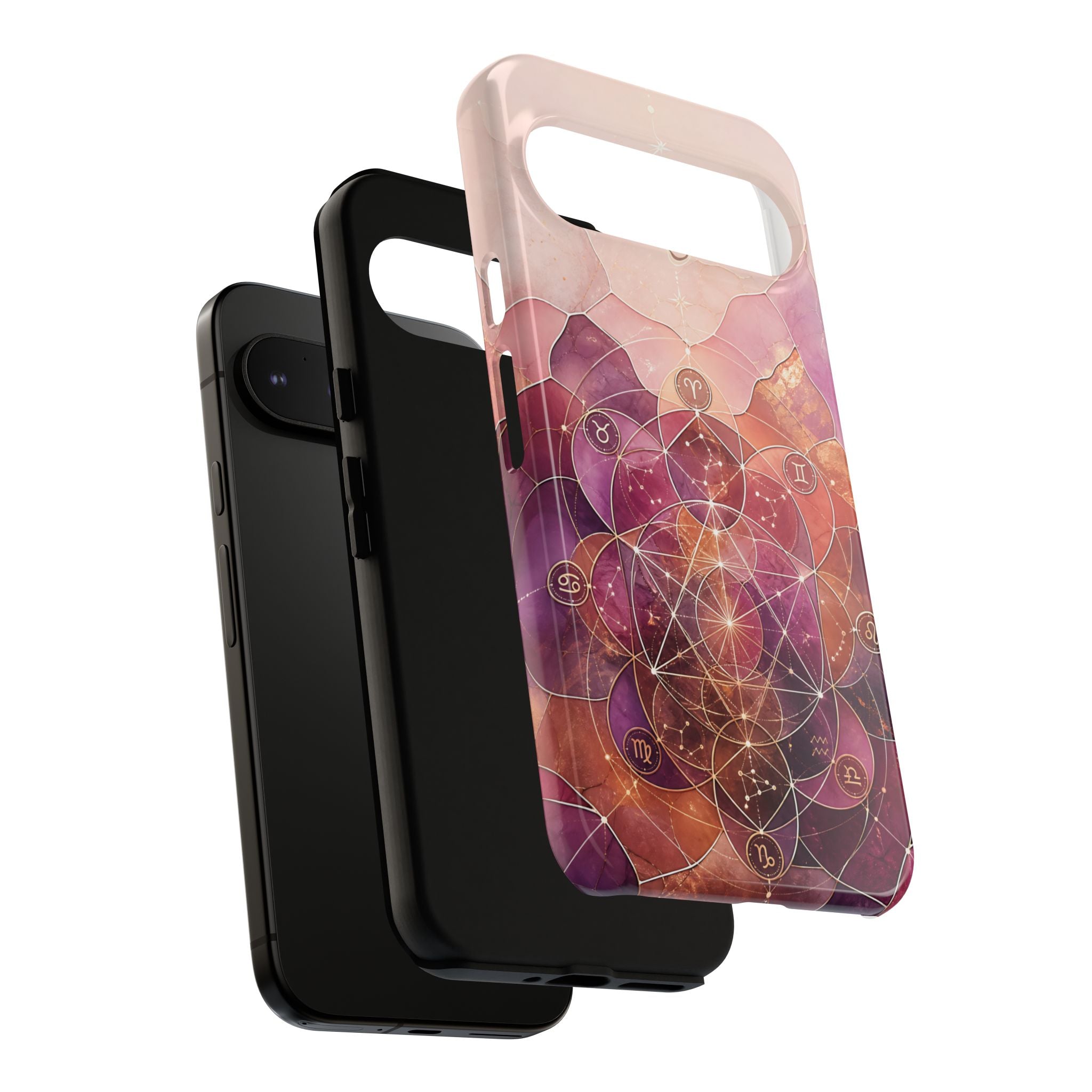 Sacred Geometry Google Pixel Phone Case | Boho Mandala Phone Case