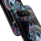 Neon Loong Crystal Google Pixel Phone Case
