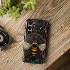 Golden Bee Samsung Galaxy Phone Case | Vintage Bee Art Cover