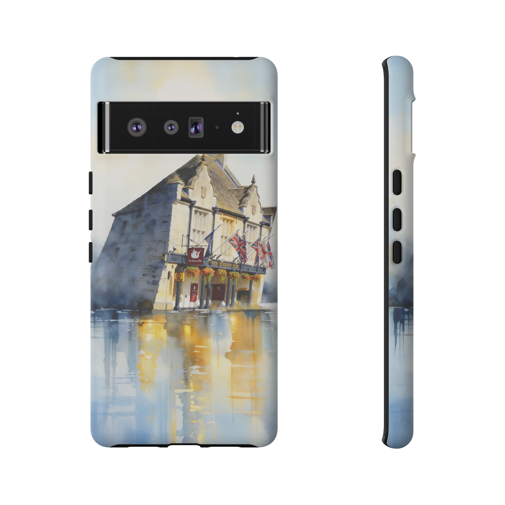 English Village Hotel Aesthetic Google Pixel Phone Case