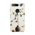 Floral Terrazzo Google Pixel Case | Minimal Vase Botanical