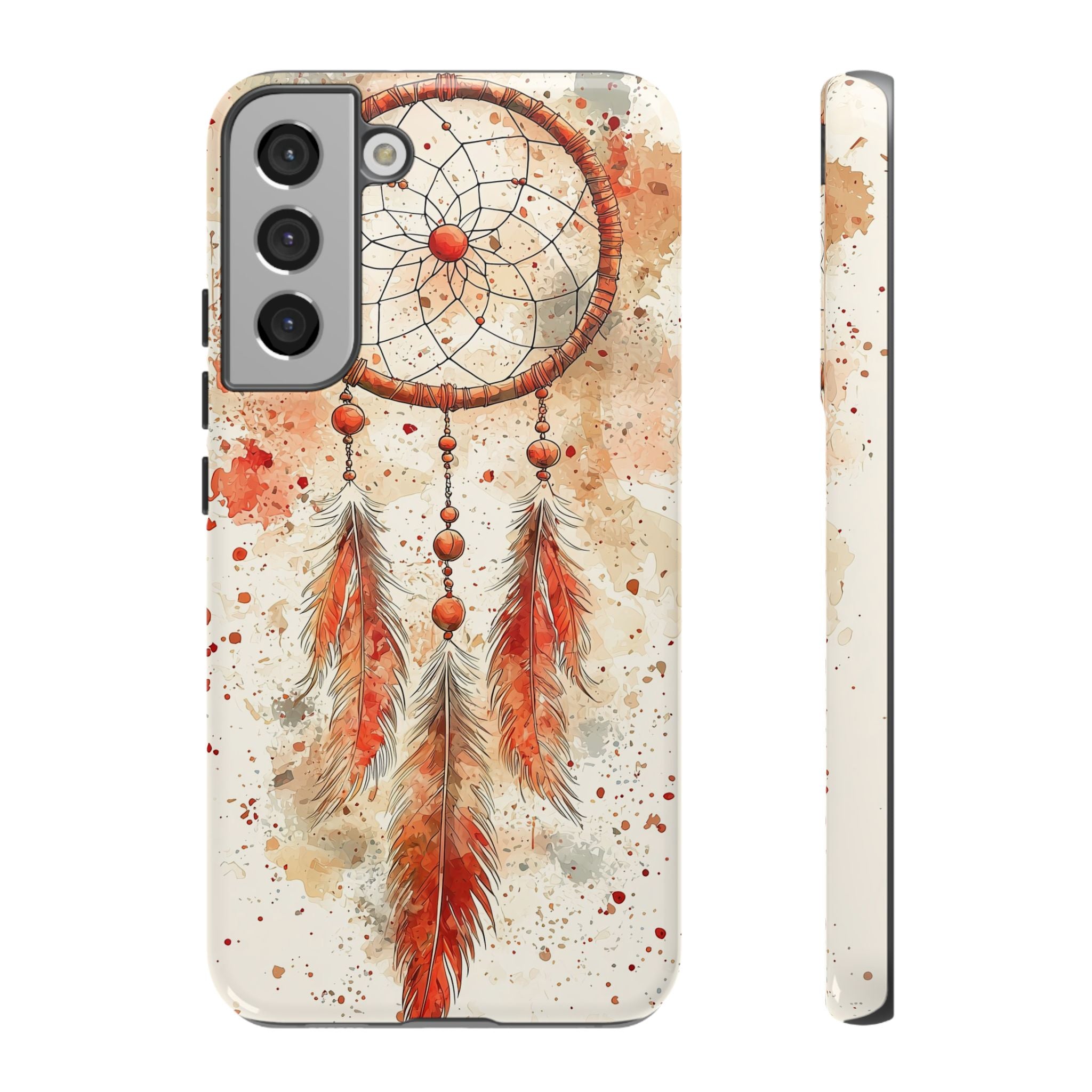 Dreamcatcher Tough Samsung Galaxy Case | Watercolour Feather
