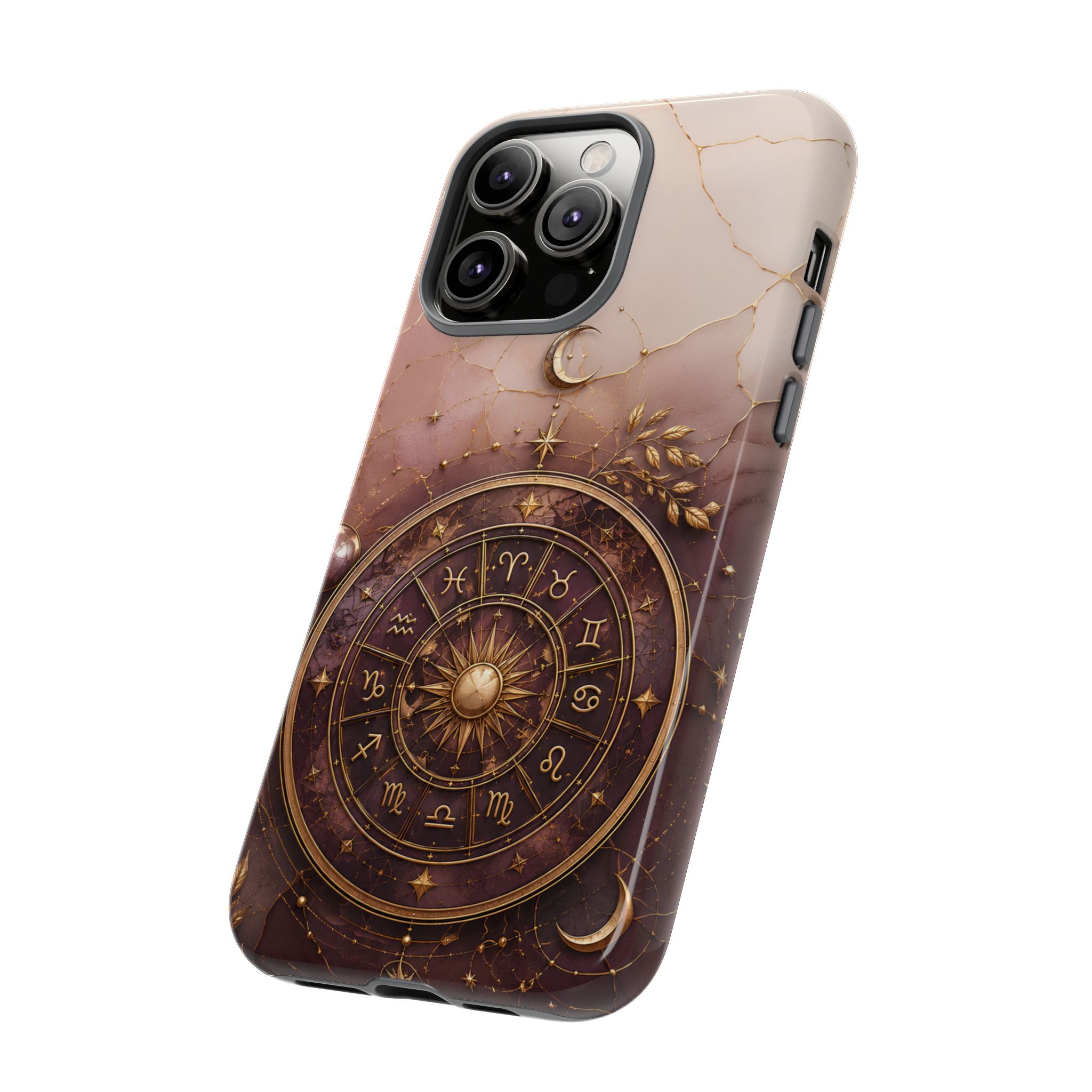 Zodiac Wheel iPhone Case | Celestial Astrology iPhone Case