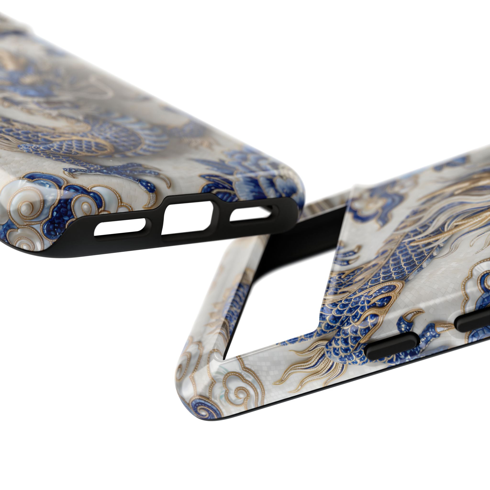 Asian Zodiac Dragon Google Pixel Phone Case | Blue & White Porcelain Luxury Protective Case | Year of the Dragon Gift