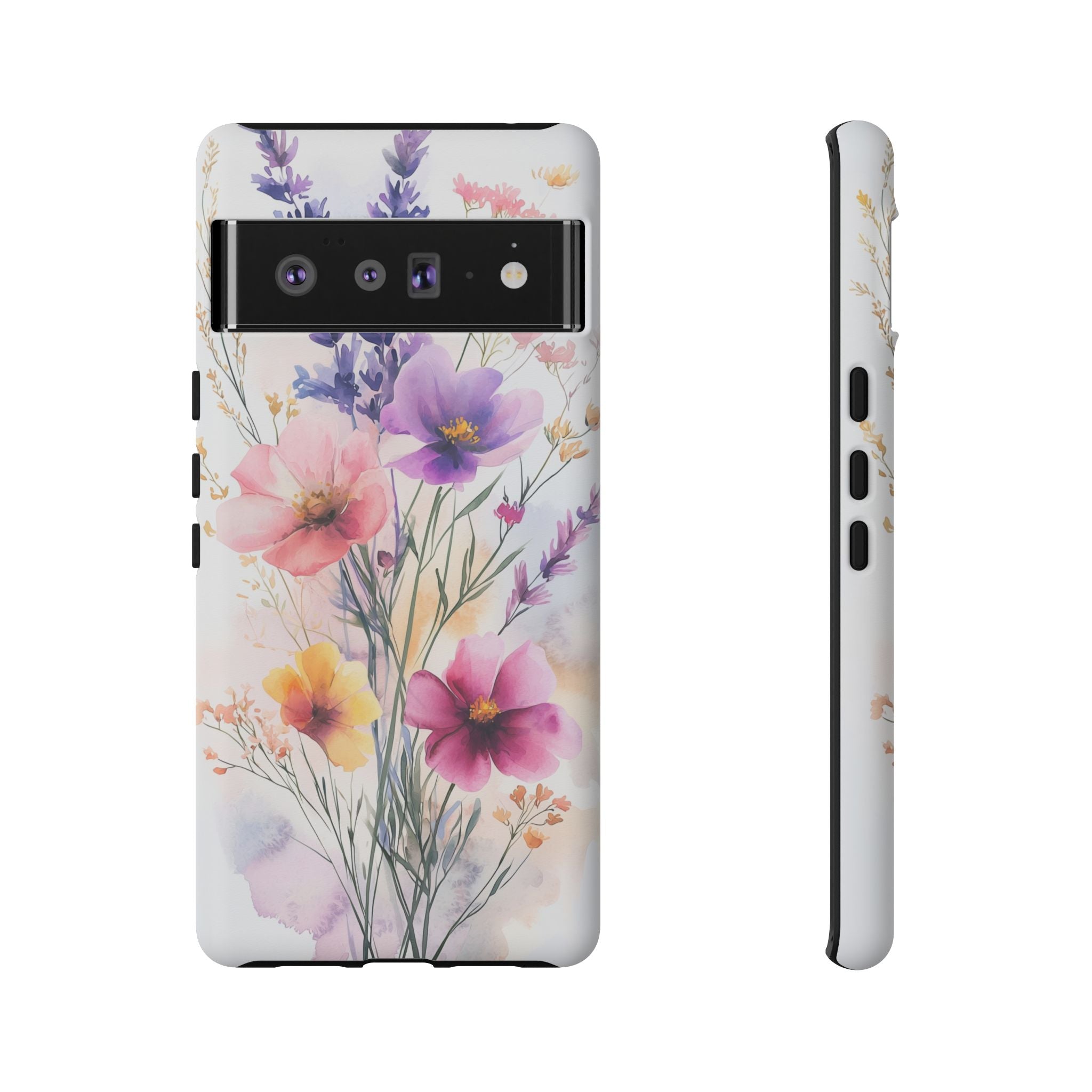 Floral Watercolour Google Pixel Case | Pastel Bouquet