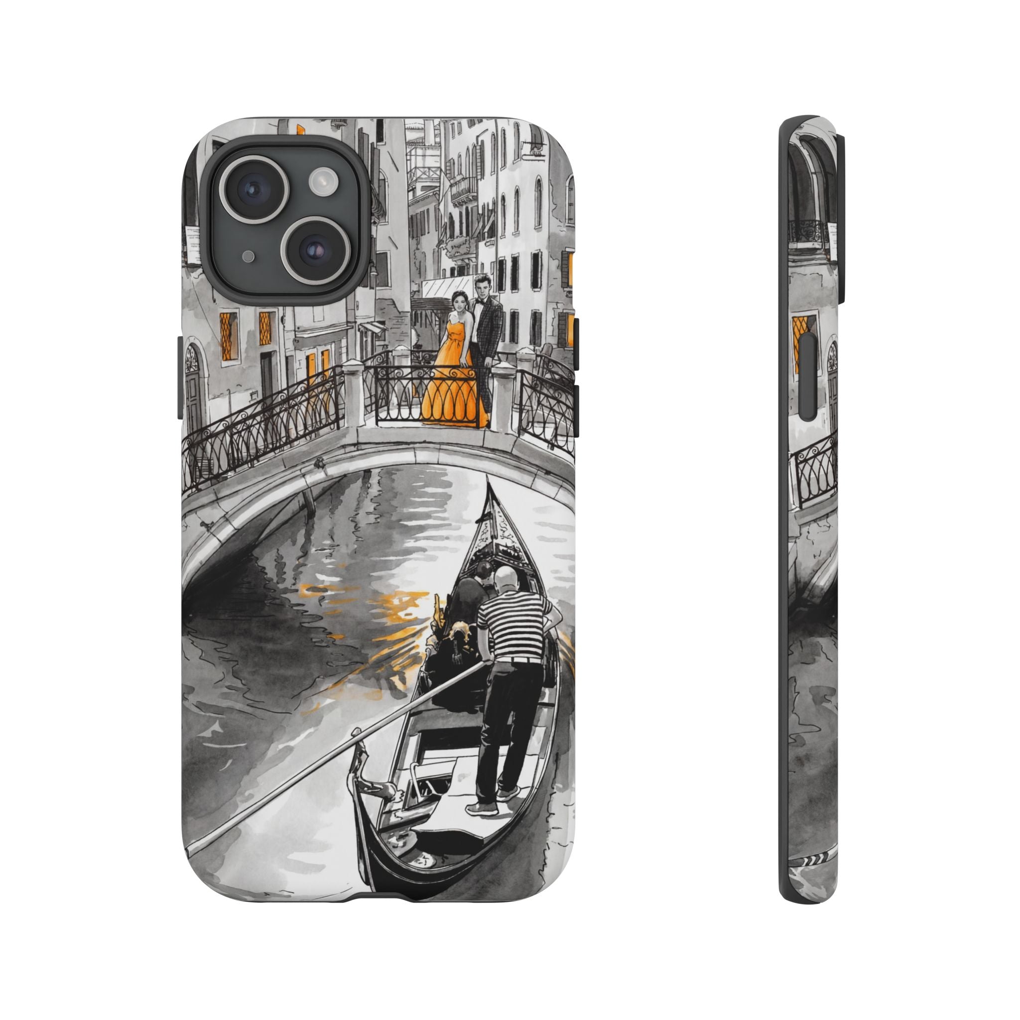 Venice Gondola iPhone Case | Romantic Canal Scene Protective Case