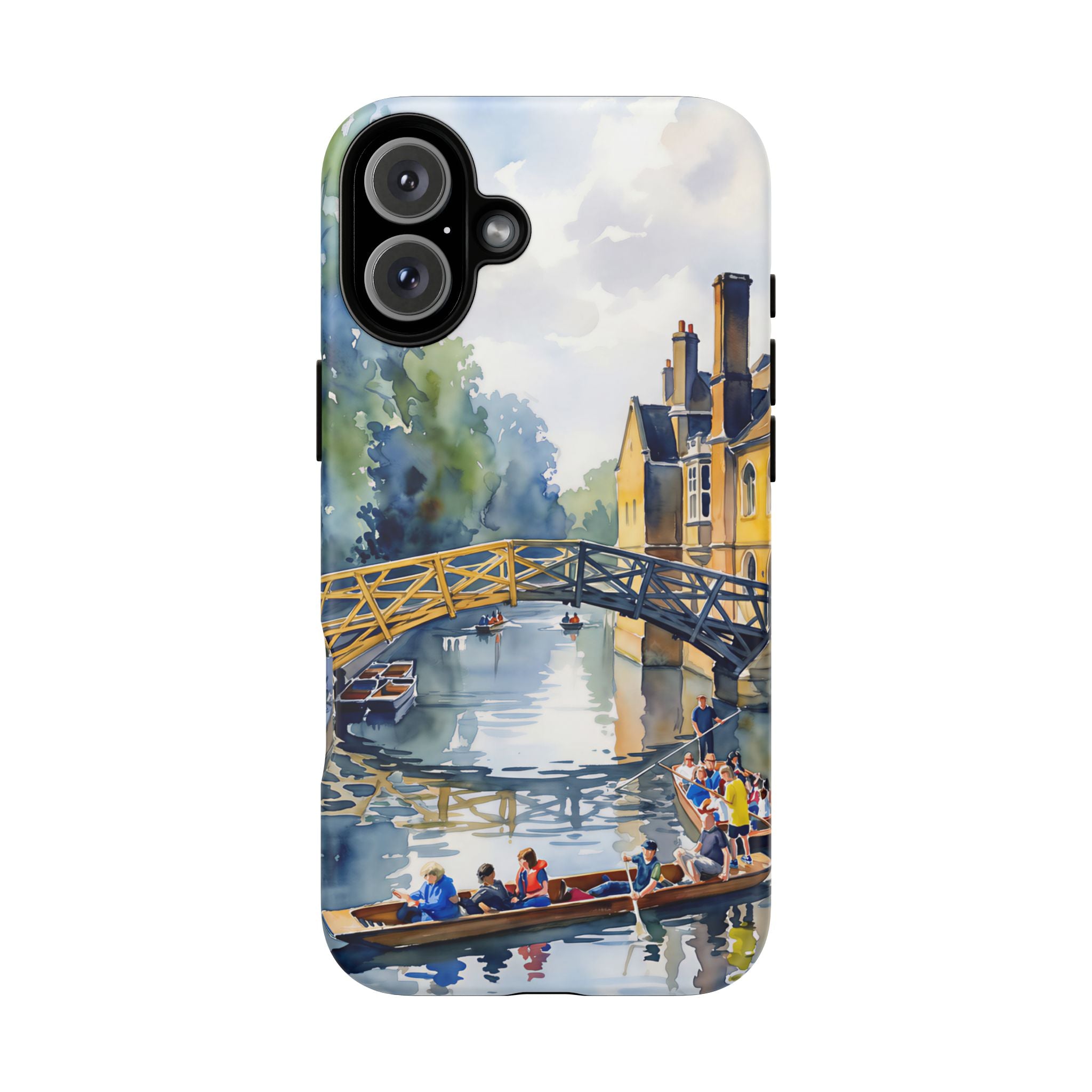 British Heritage iPhone Case | Cambridge Mathematical Bridge