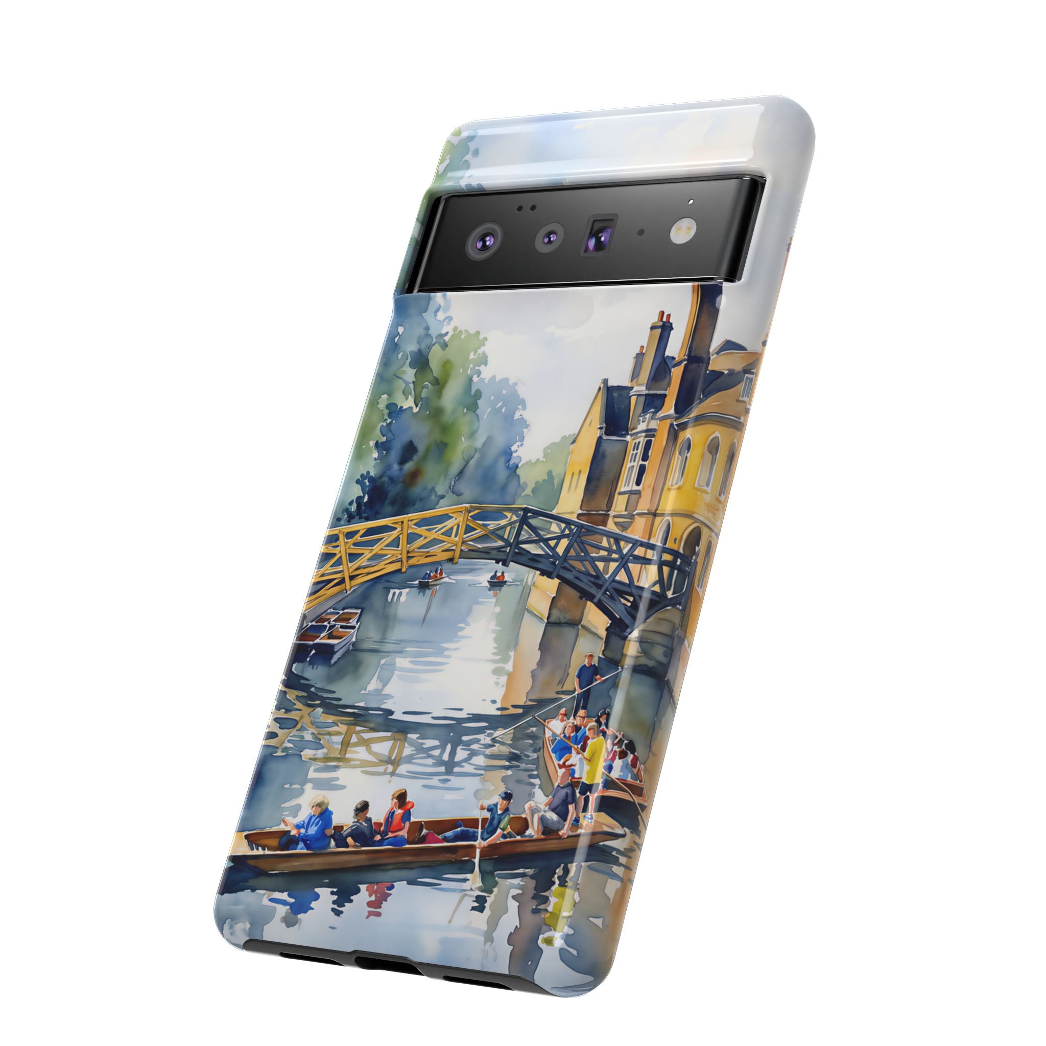 British Heritage Google Pixel Phone Case | Cambridge Mathematical Bridge