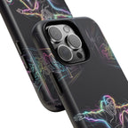 Neon Skateboard iPhone Case | Glow Skatepark Protective Cover