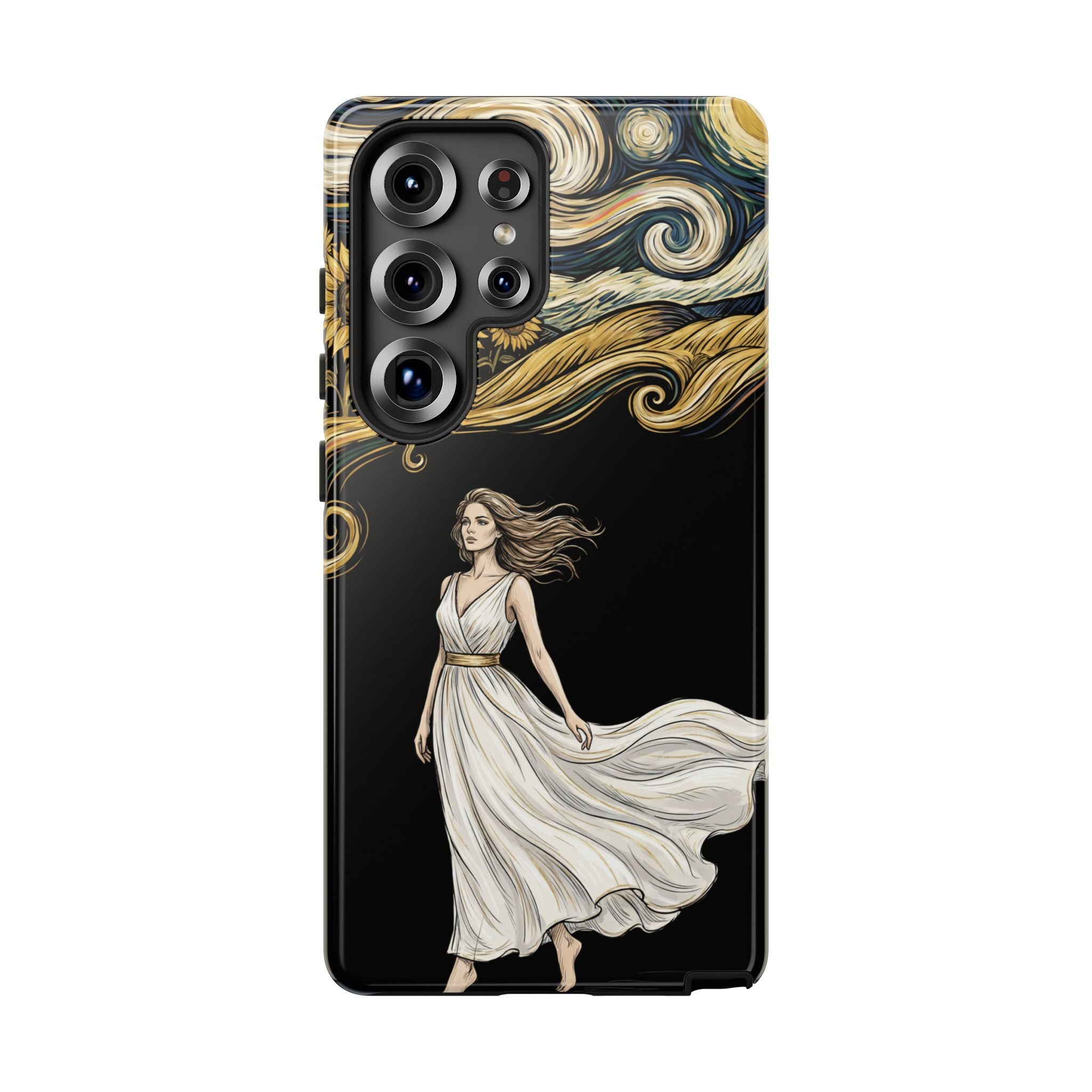 Grecian Muse Samsung Galaxy Phone Case | Artistic Goddess Protective Case