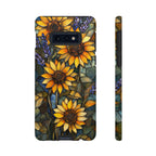 Sunflower Stained Glass Samsung Galaxy Case